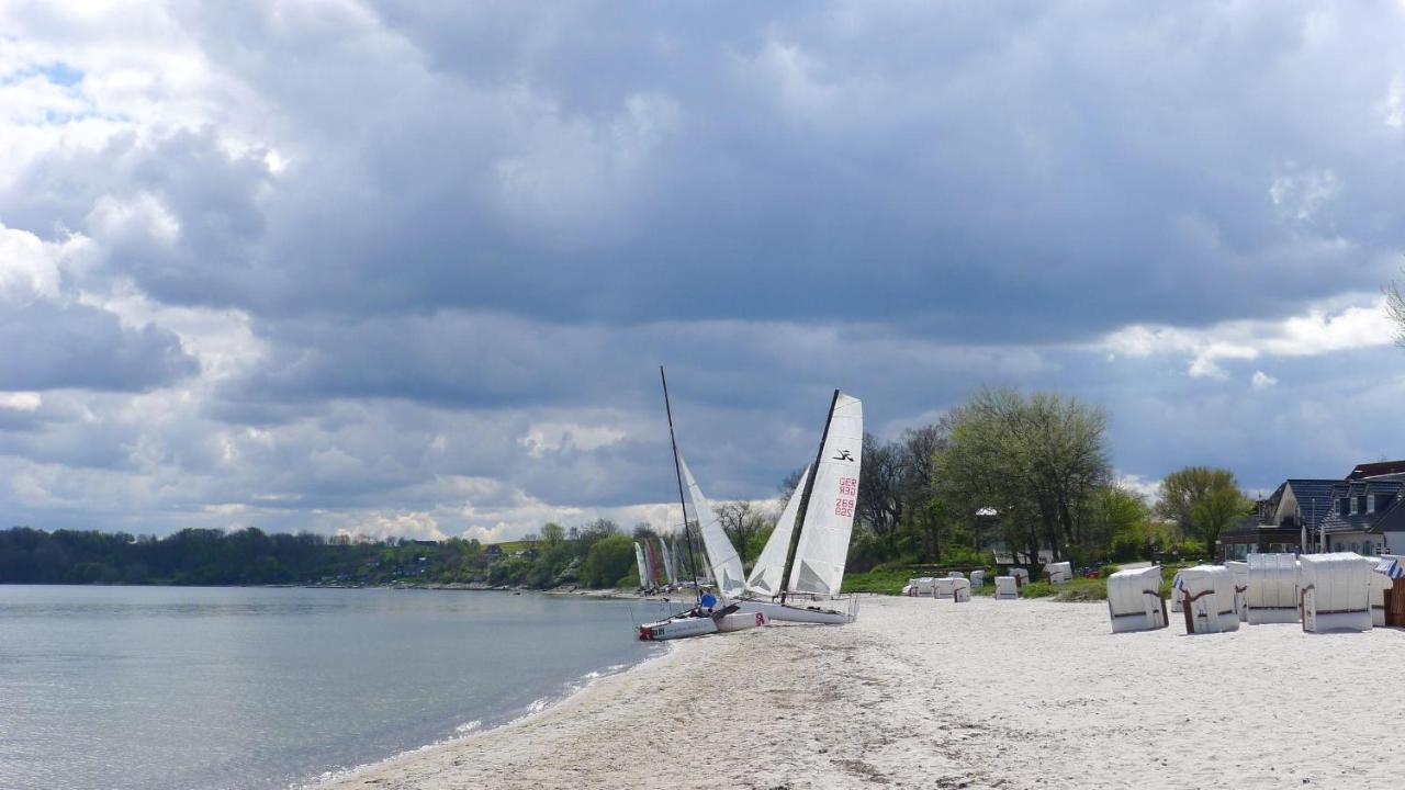 Seeblick II - Gemuetliche 60Qm - Ganzes Haus - 50M Zum Naturstrand - Mit Terrasse Und Grossem Garten Глюксбург Екстер'єр фото