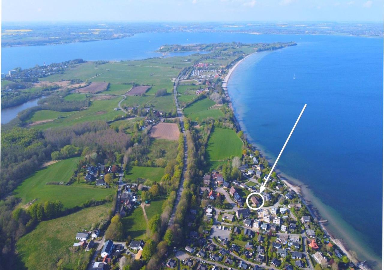 Seeblick II - Gemuetliche 60Qm - Ganzes Haus - 50M Zum Naturstrand - Mit Terrasse Und Grossem Garten Глюксбург Екстер'єр фото
